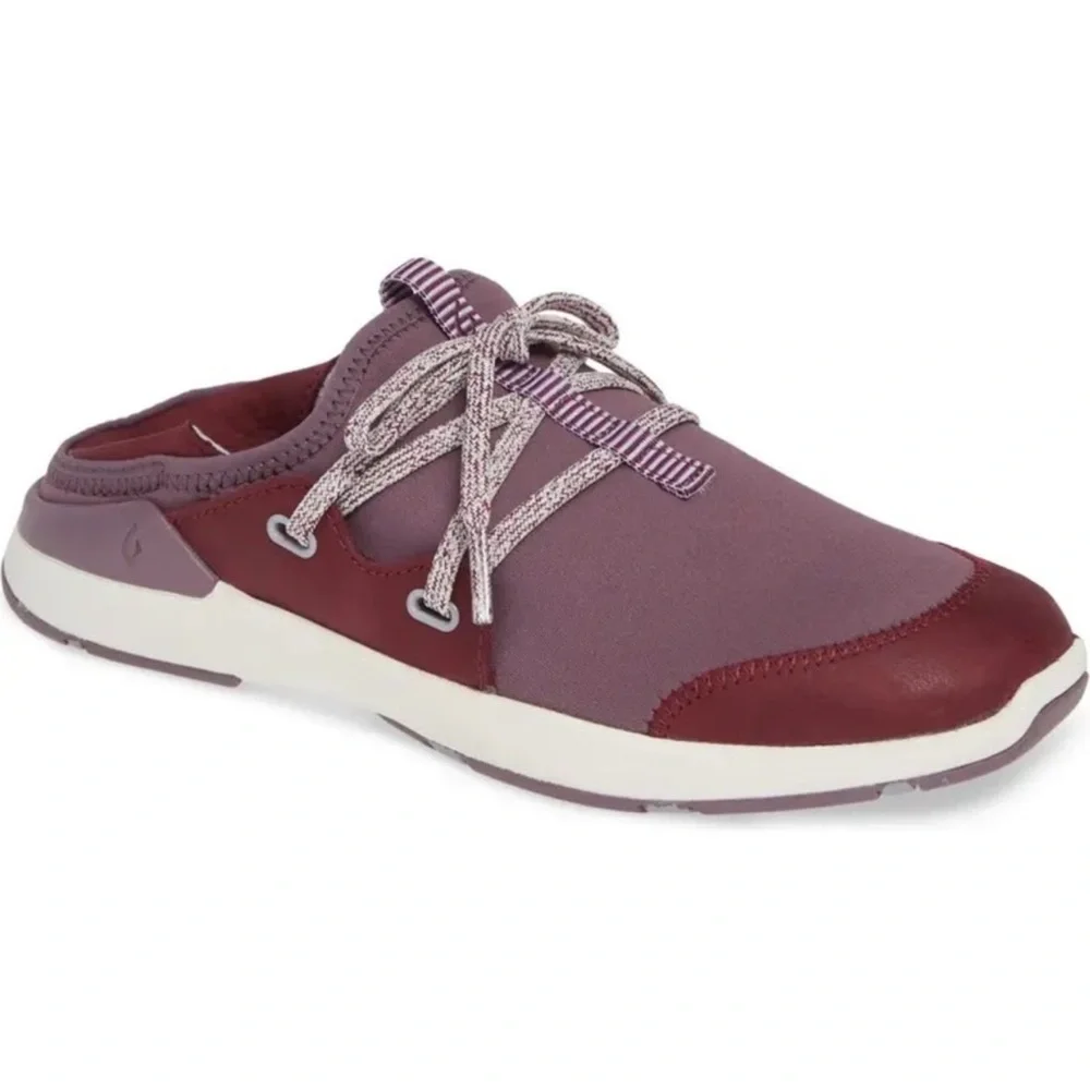 Olukai Miki Li Convertible Sneaker in Plum size 7 - Picture 4 of 16